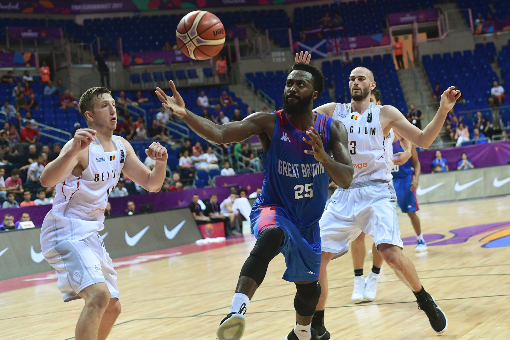 Great Britain's basketball team are under threat due to the funding problems ©Getty Images