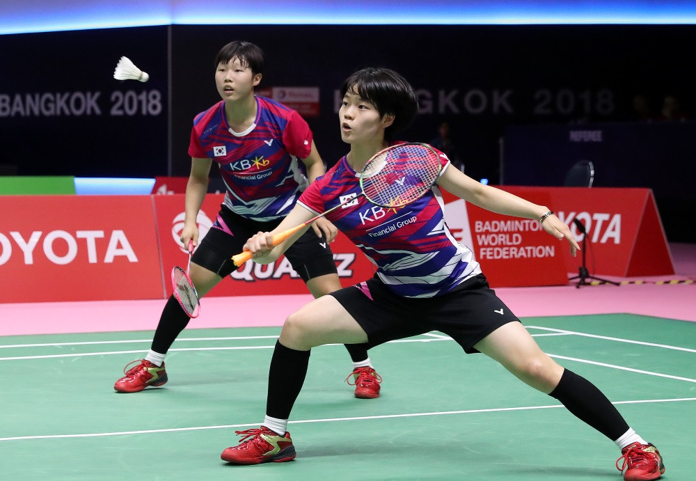 South Korea won a close match against Denmark in one of today's Uber Cup matches ©BWF