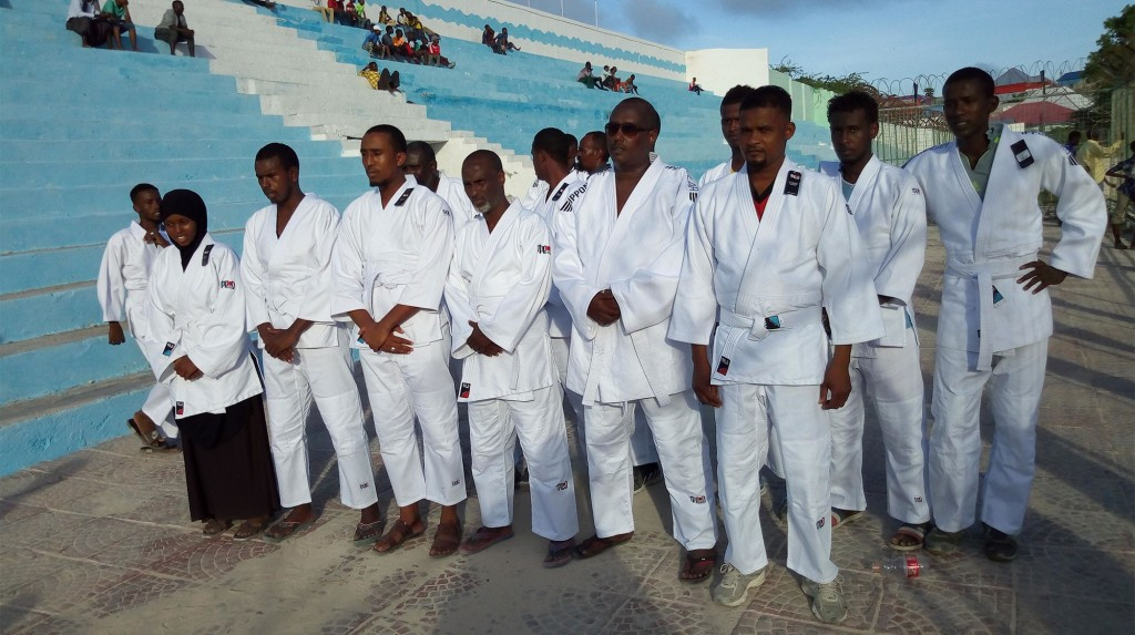 Judo demonstrations have recently taken place in the Somali capital Mogadishu ©IJF
