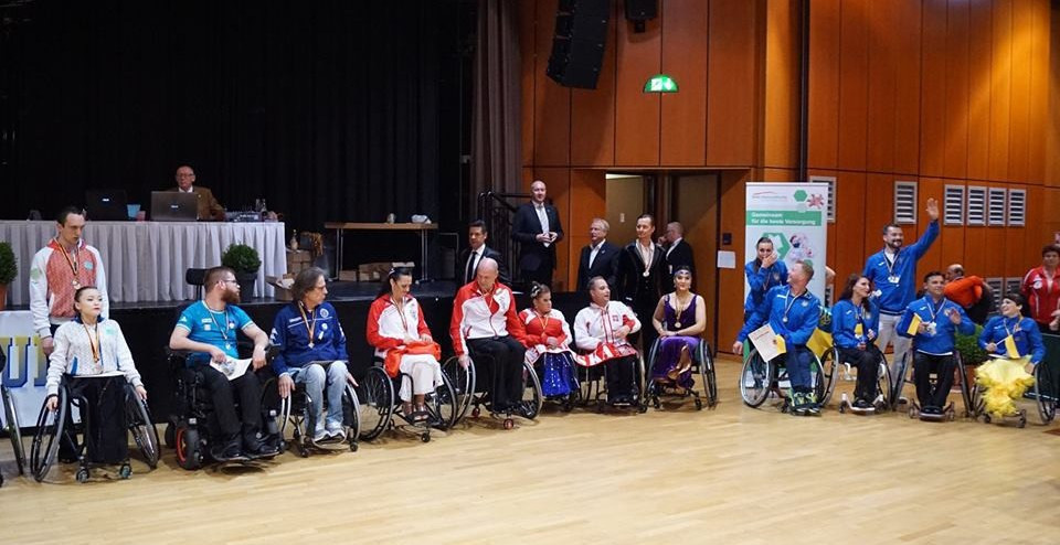 Approximately 60 athletes took part in the competition in Frankfurt ©World Para Dance Sport/Facebook