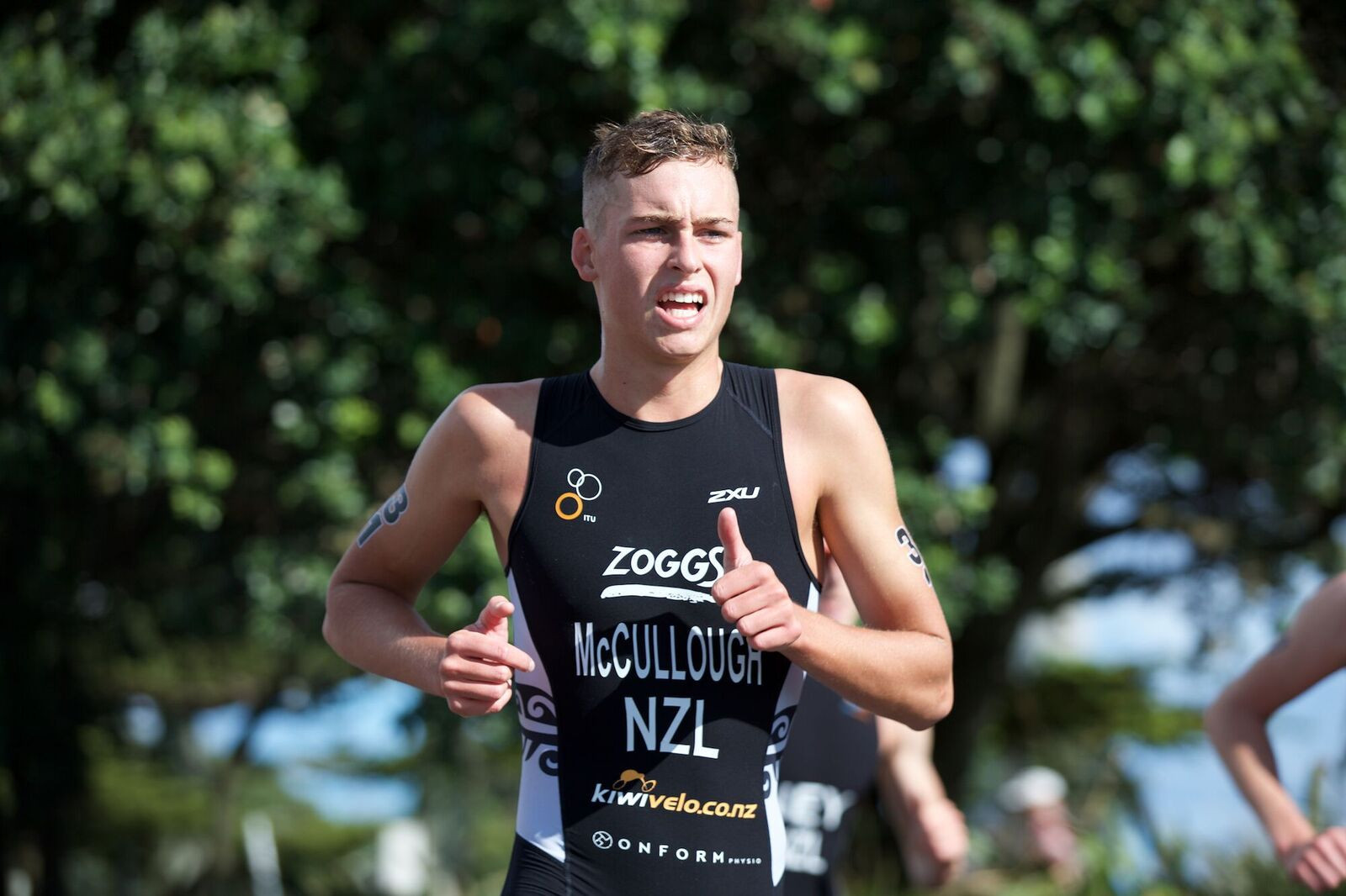 Dylan McCullough won the Oceania qualification competition ©ITU/Scottie T