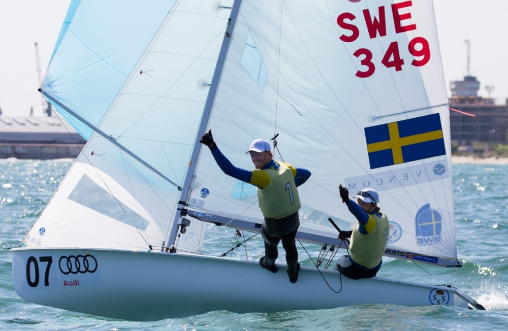 Sweden secure men's title with day to spare at European 470 Championships