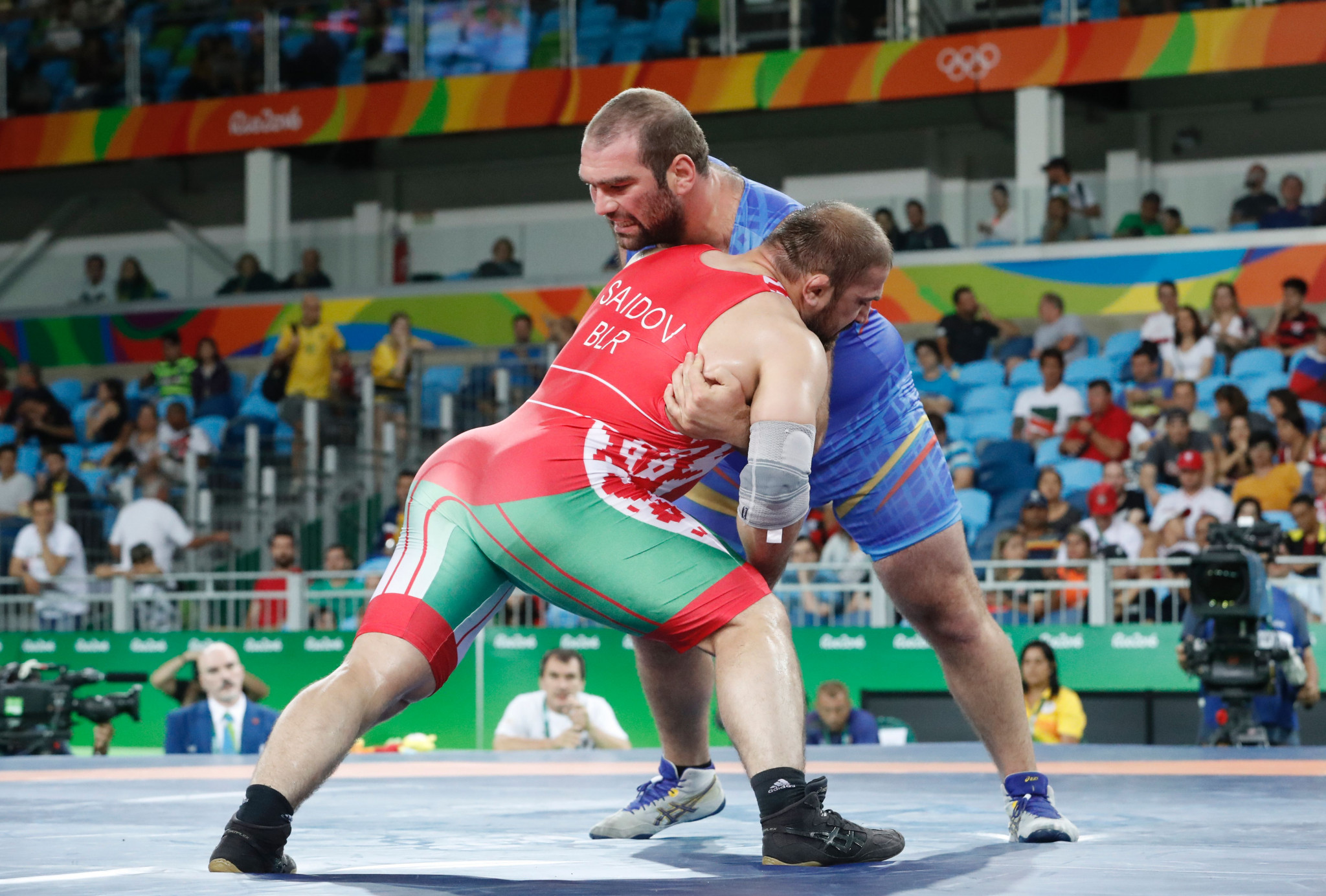 Belarus are hoping to medal in every wrestling division at their home European Games ©Getty Images