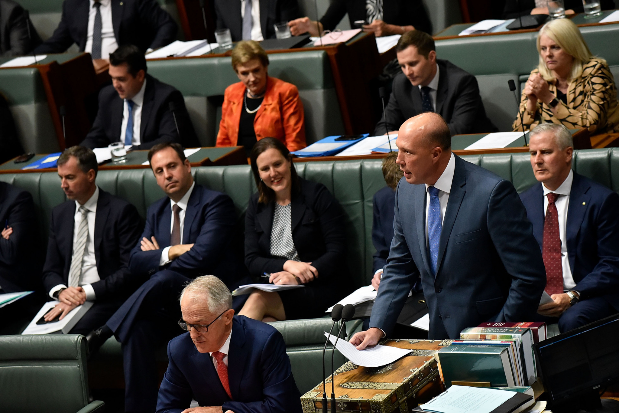 Home Affairs Minister Peter Dutton has claimed countries competing at major events such as the Olympics and the Commonwealth Games should pay a bond to the host nation ©Getty Images