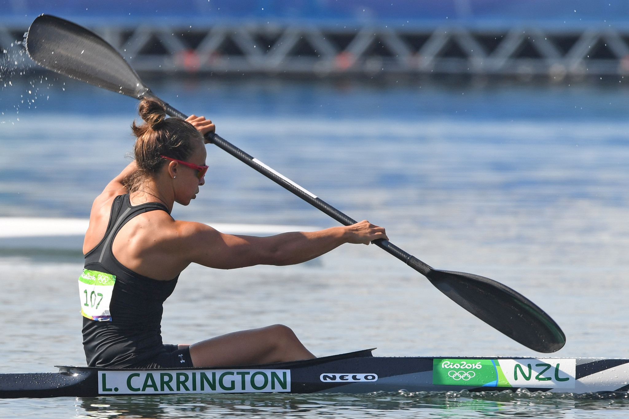 Lisa Carrington will join her World Championship winning partner Caitlin Ryan in Duisburg ©Getty Images 