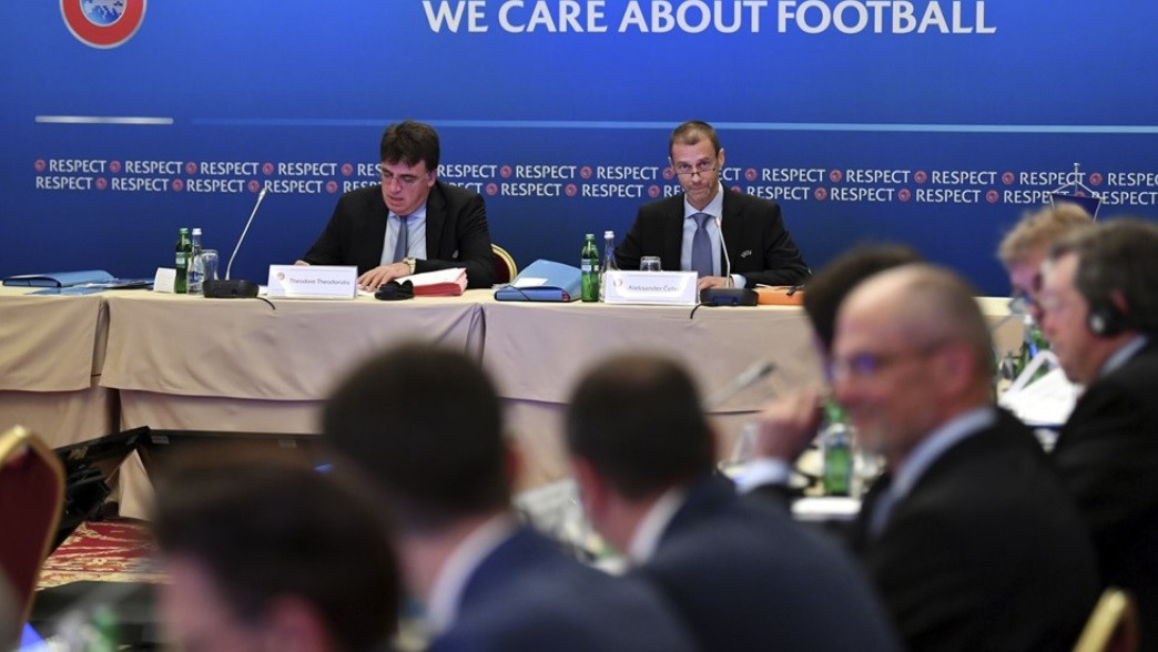 The UEFA Executive Committee met in Kyiv today ©UEFA