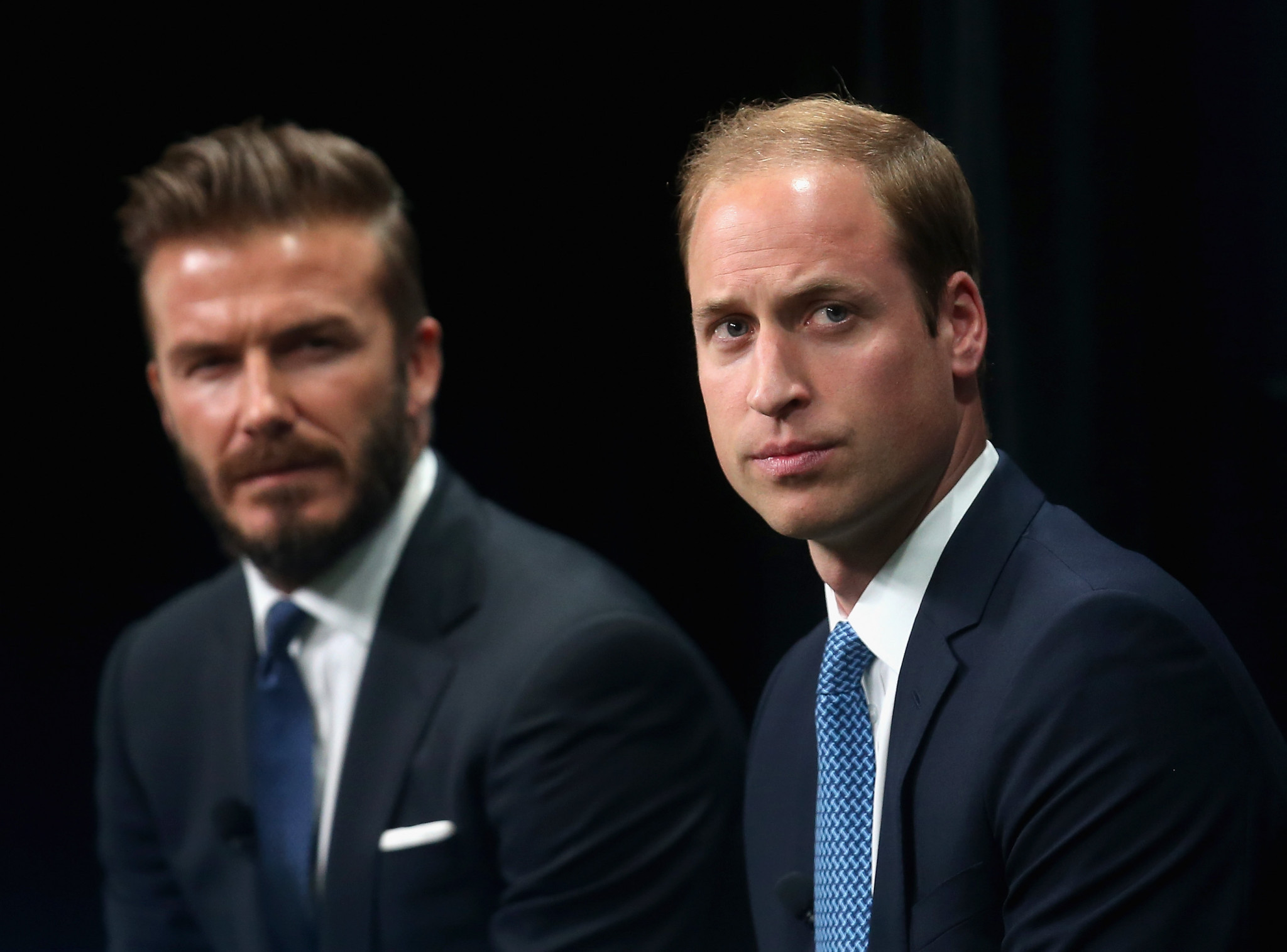 England's disastrous bid for the World Cup was backed by Prince William and David Beckham ©Getty Images