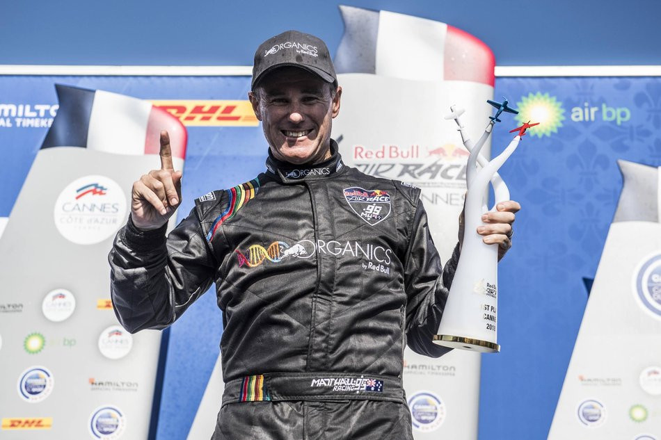 Hall aiming for second consecutive victory at Red Bull Air Race World Championship in Chiba