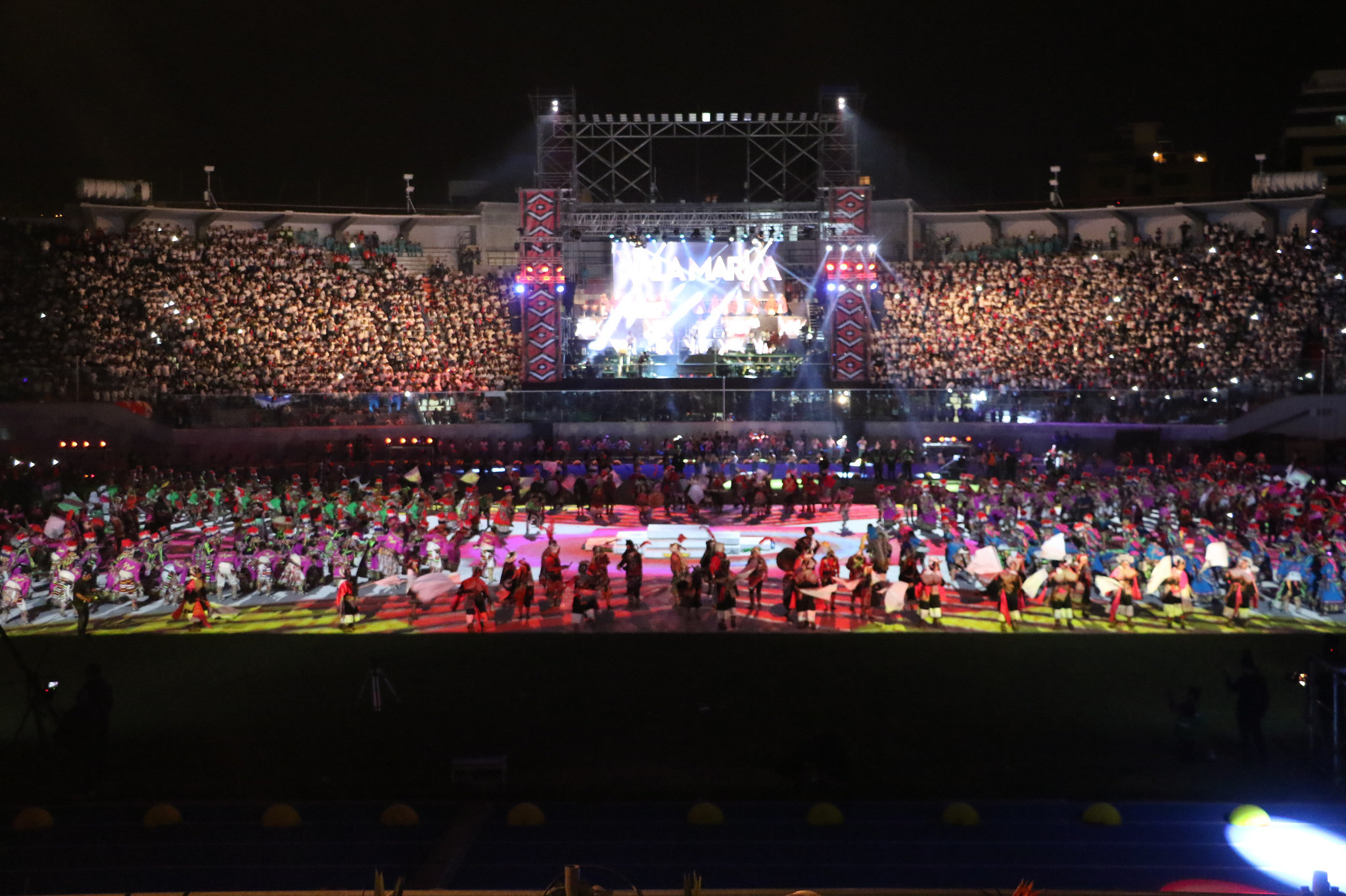 South American Games begins with Opening Ceremony attended by Bolivian President