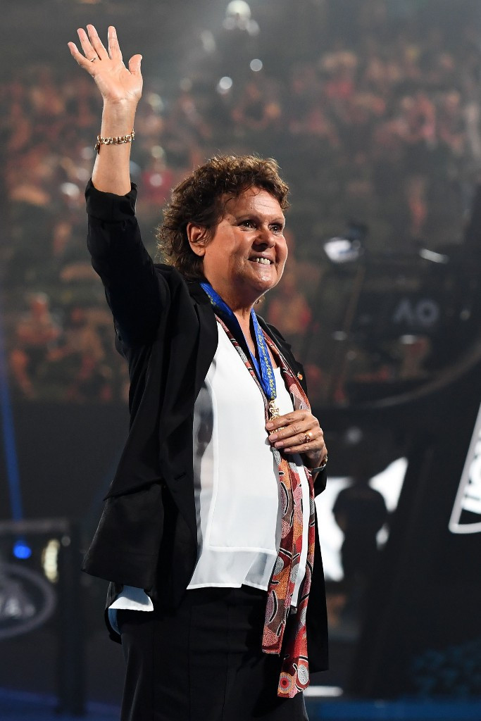 The International Tennis Federation has announced that Evonne Goolagong Cawley will receive its highest accolade, the Philippe Chatrier Award ©Getty Images