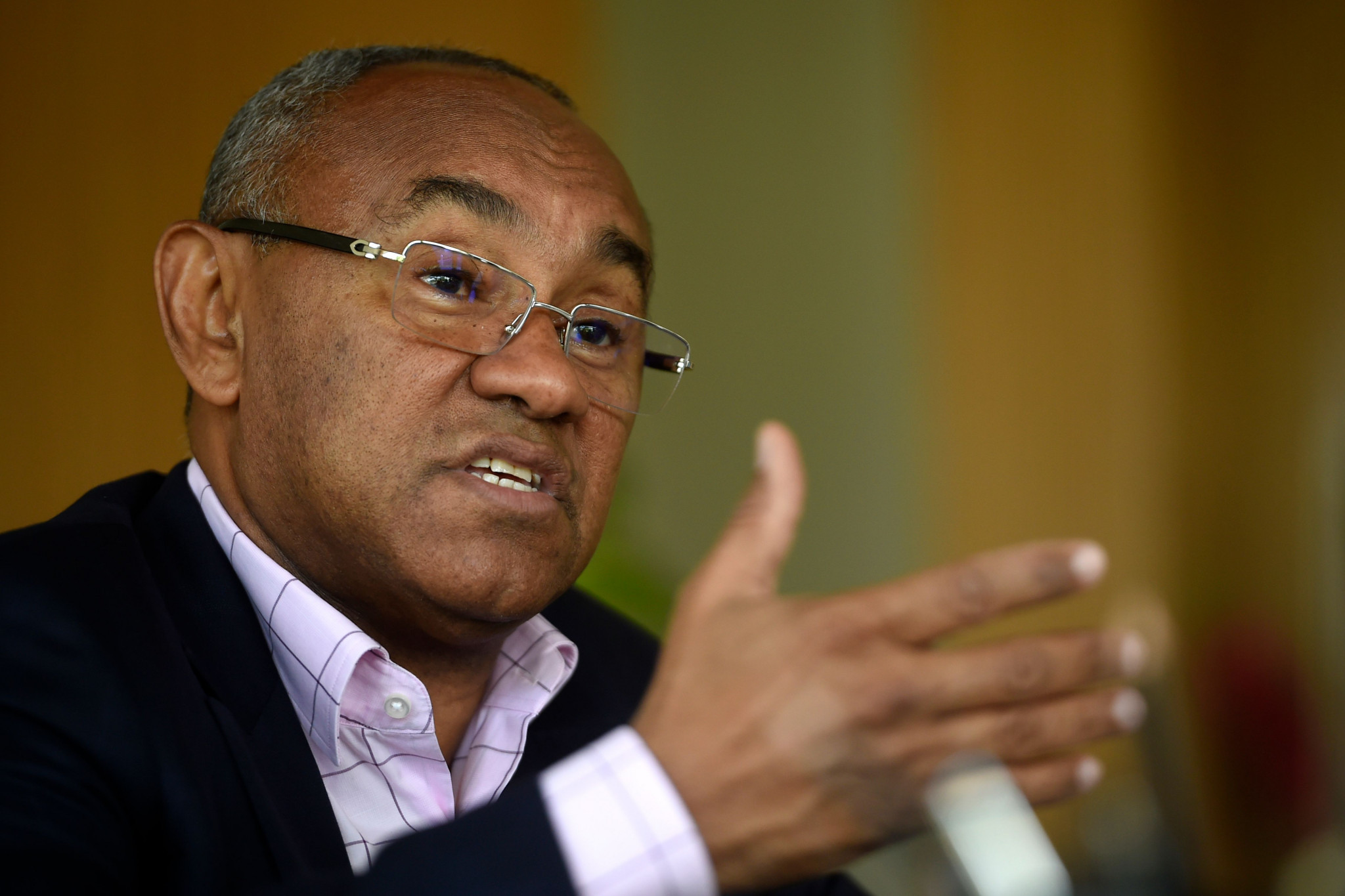 CAF President Ahmad had previously expressed his hope that 