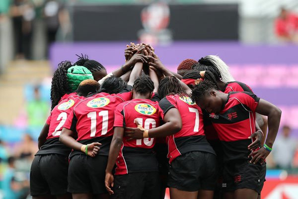 Kenya clinched their first African Women's Sevens Championship title ©World Rugby