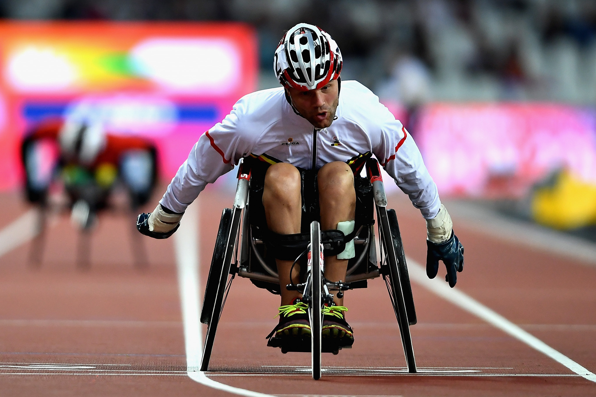 Belgium’s Peter Genyn smashed his second world record in three days as competition came to an end at the World Para Athletics Grand Prix in Nottwil in Switzerland ©Getty Images