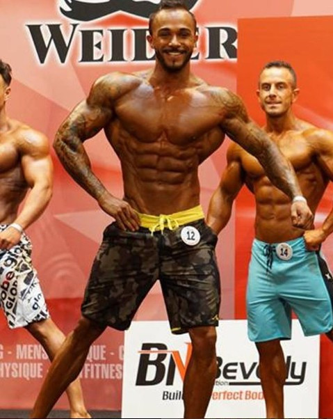 Men's physique was one of eight categories in which medals were awarded ©IFBB/Instagram
