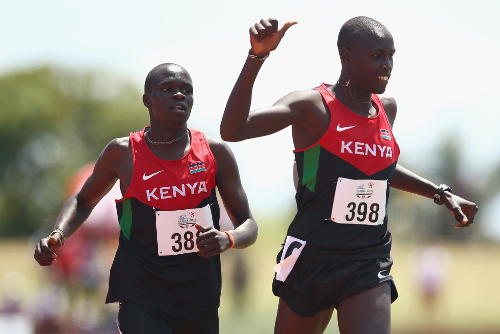 Willy Kiplimo Tarbei pipped compatriot Kipyegon Bett in the boy's 800m in what was one of the most intriguing races of the event