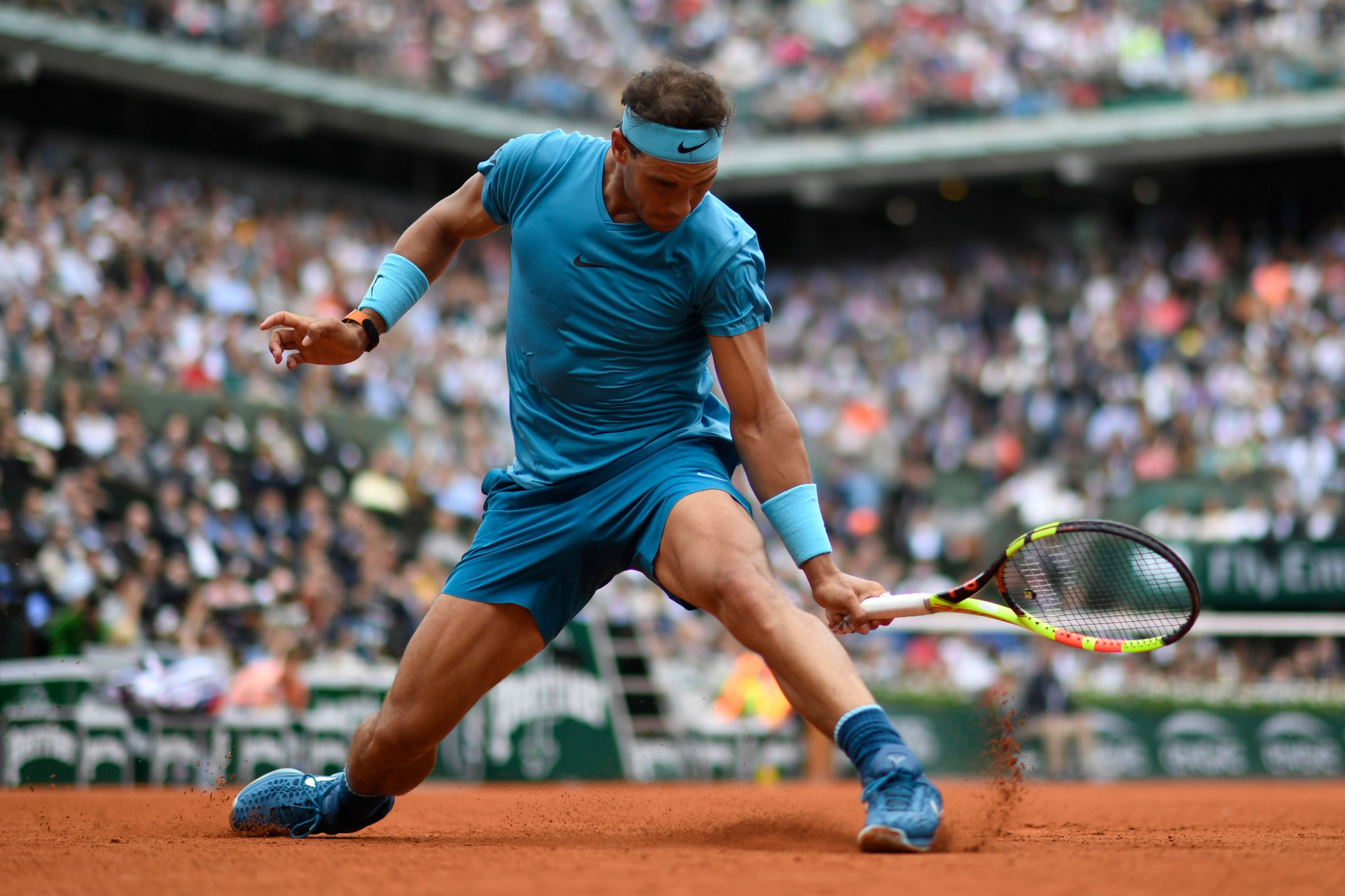 Rafael Nadal was taken to a tie-break before completing a straight-sets victory ©Getty Images