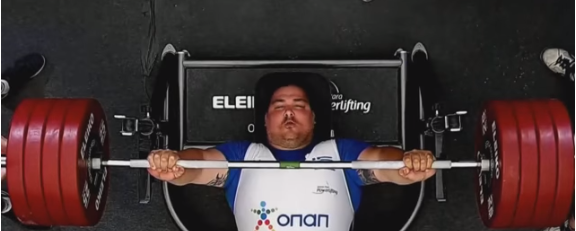 Greek sets continental record on final day of World Para Powerlifting European Open Championships