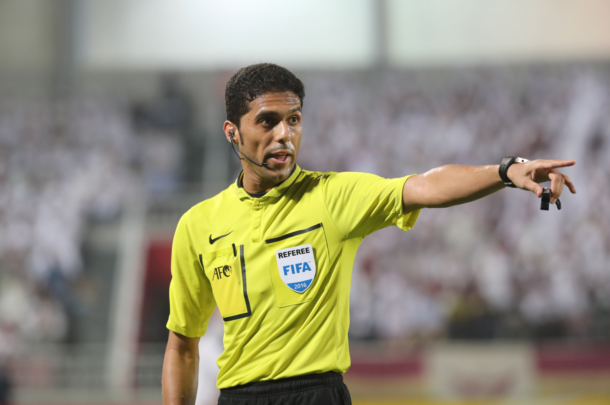 Referee Fahad Al-Mirdasi has been dropped from officiating at the World Cup ©Getty Images