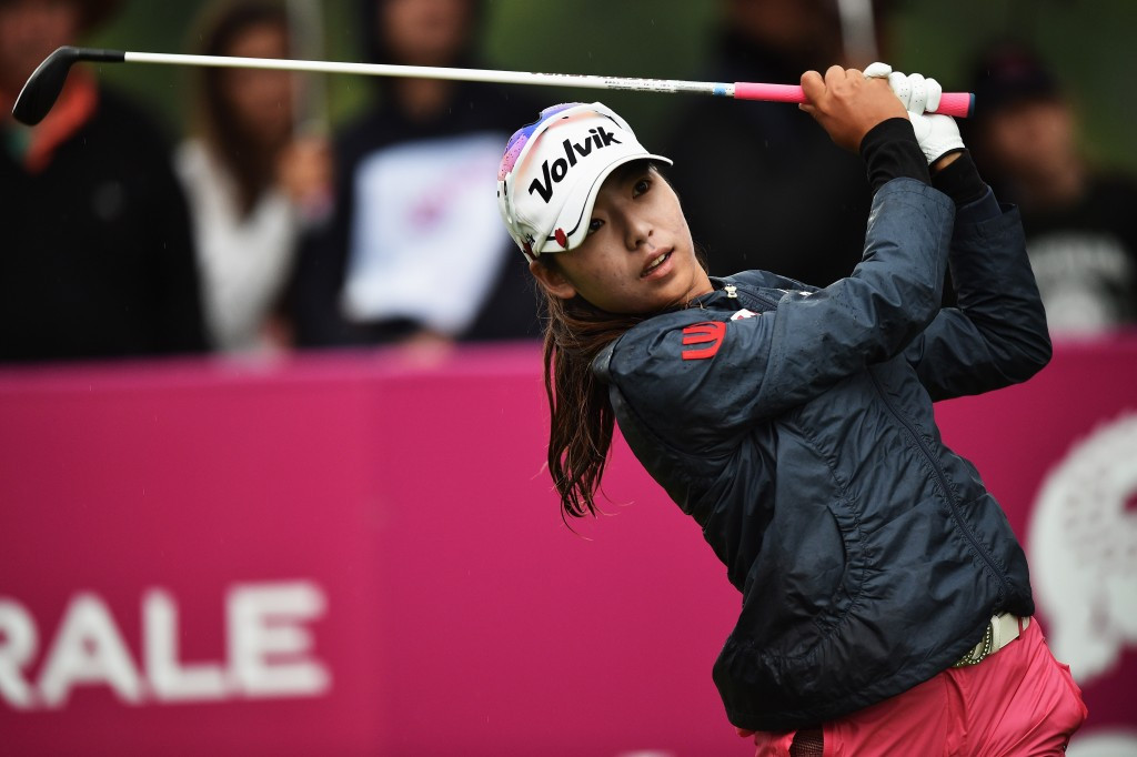 Mi Hyang Lee remains on course to win first major title at Evian Championships