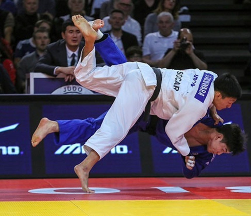 The 2018 edition of the IJF Paris Grand Slam took place in February ©IJF