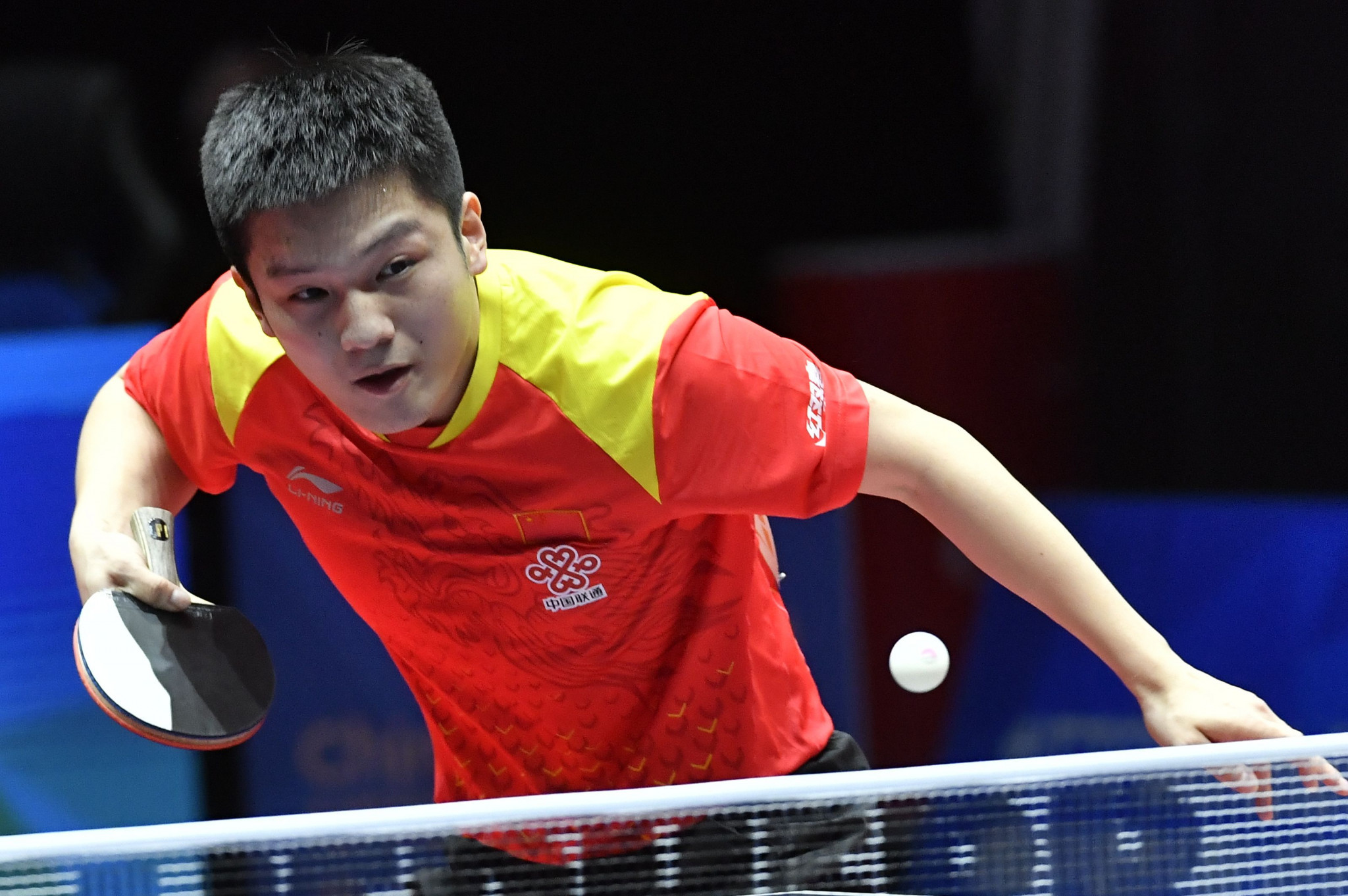 Top seed Fan Zhendong of China cruised through to the last eight of the men's tournament ©Getty Images