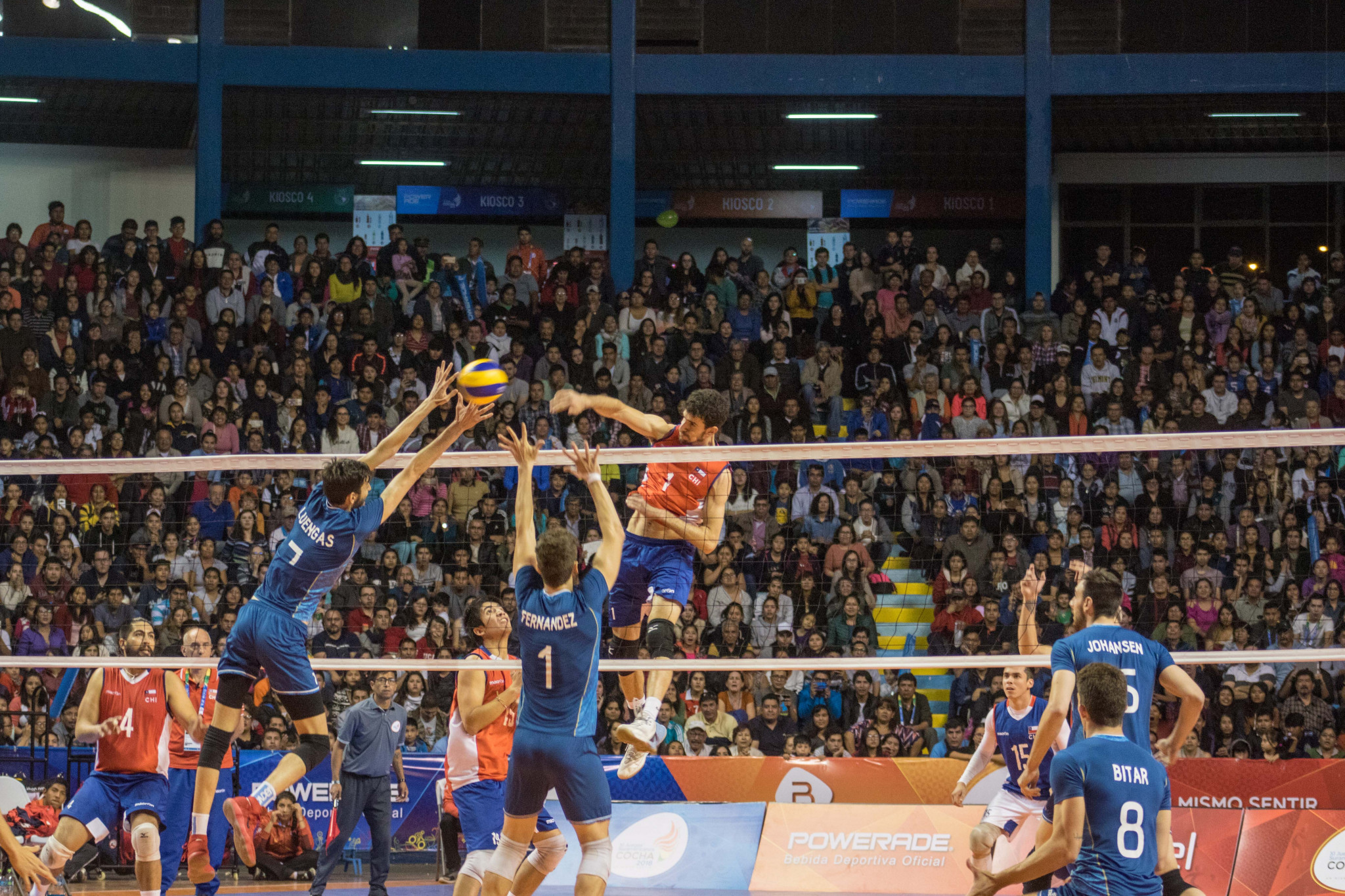 Argentina claimed the men’s volleyball title at the 2018 South American Games after beating Chile in today’s final in Cochabamba in Bolivia ©Cochabamba 2018