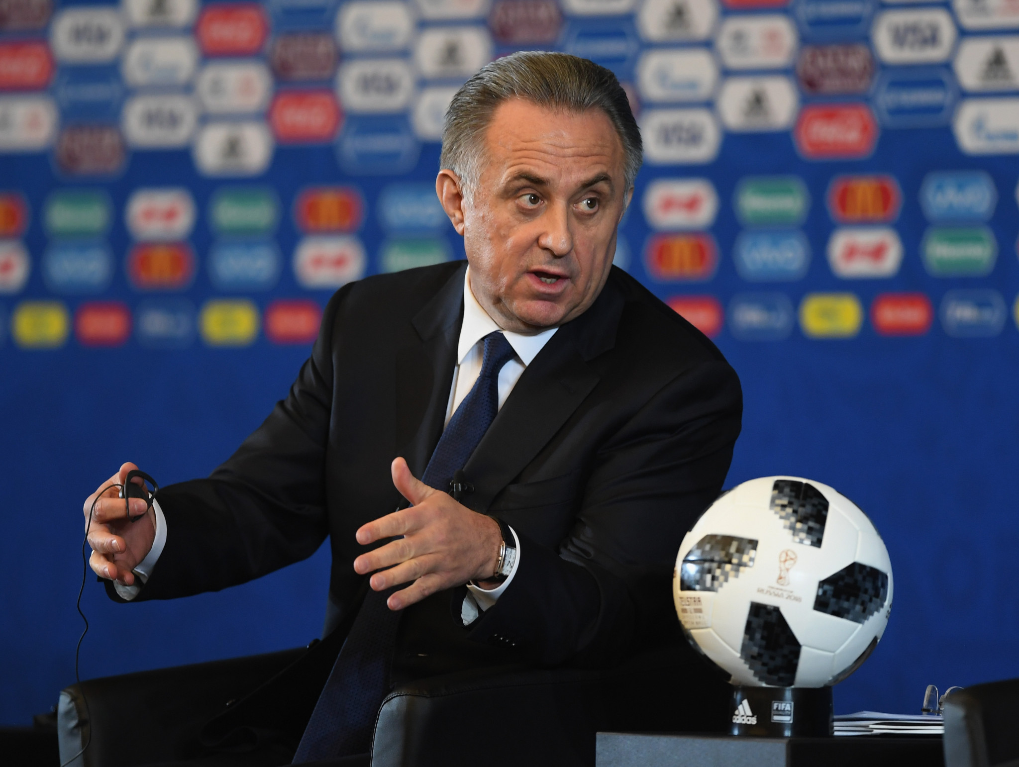 Vitaly Mutko looks set to continue his Presidency of the RFU ©Getty Images