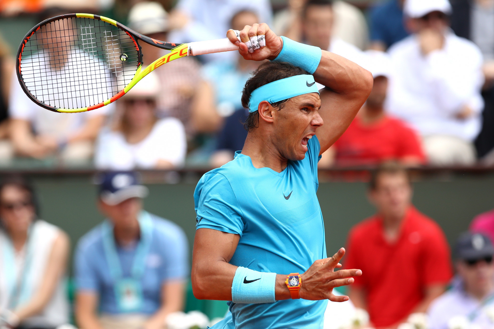 Nadal thrashes Gasquet as he continues quest for 11th French Open title