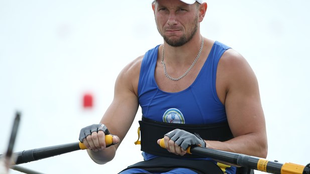 Roman Polianskyi led the Ukrainian success in the Paralympic events in Belgrade ©World Rowing