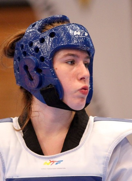 Aleksandra Kowalczuk won today's other women's event ©Taekwondo Data