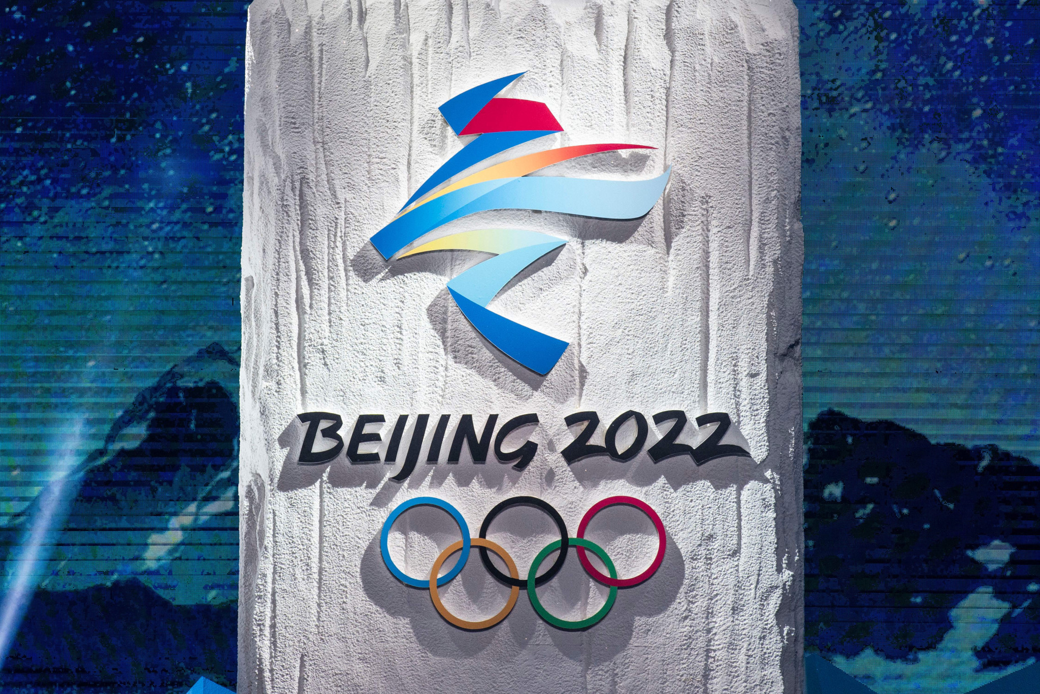The Beijing 2022 logos were unveiled in December 2017 ©Getty Images