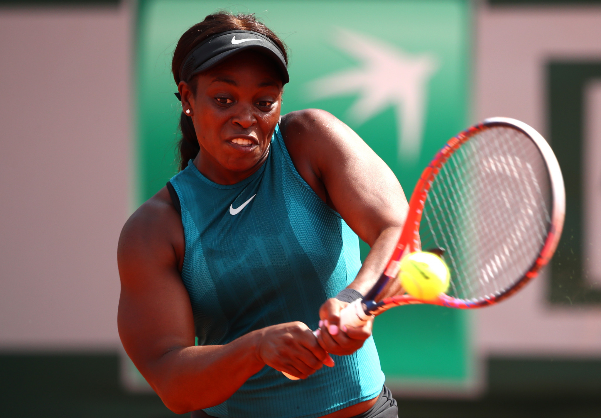 Sloane Stephens has dropped just one set at the French Open so far ©Getty Images