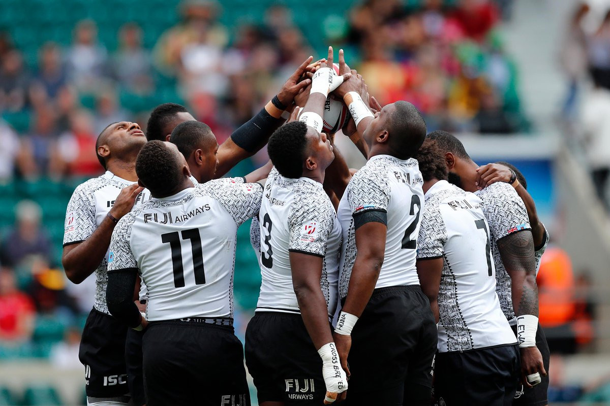 Fiji claimed a fourth successive win ©World Rugby Sevens