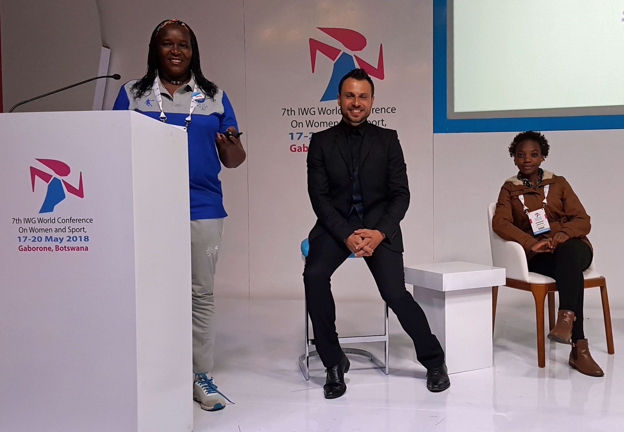 International University Sports Federation members were among those in attendance at the seventh edition of the World Conference on Women and Sport in Gaborone ©FISU