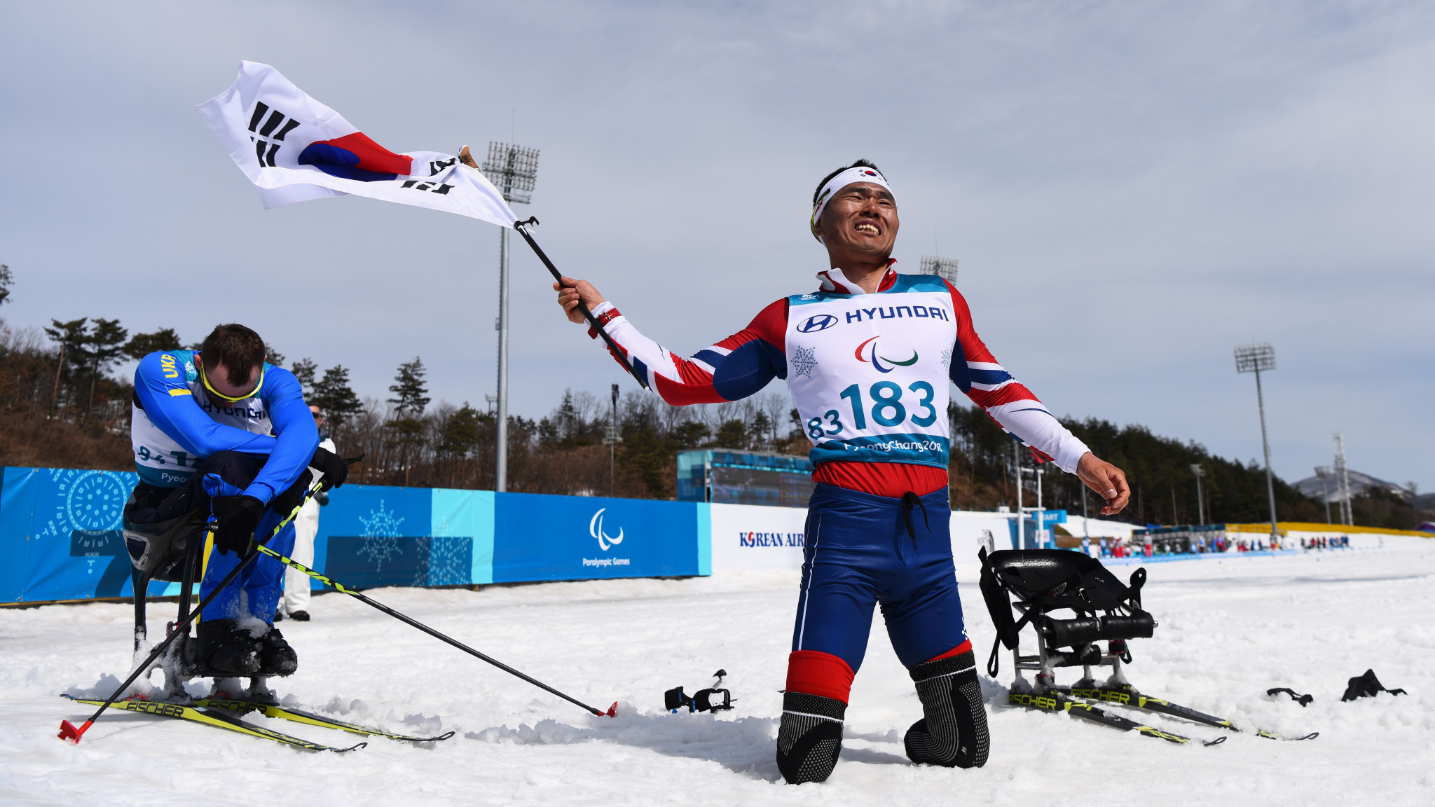 Hosts South Korea were among the countries to win a first-ever Winter Paralympic gold medal at Pyeongchang 2018, thanks to Sin Eui Hyun's stunning performance in the men's cross-country skiing 7.5 kilometres sitting race ©Getty Images