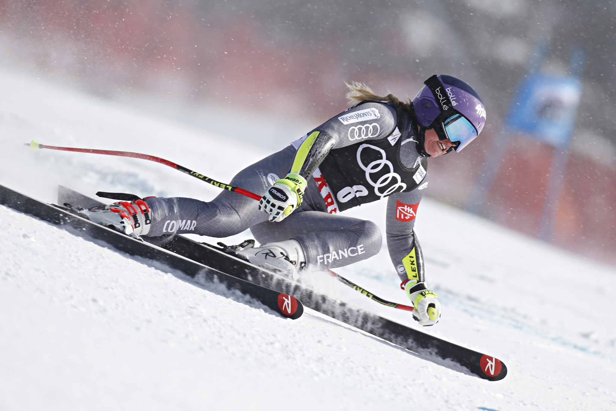 Reigning world giant slalom champion Tessa Worley has been selected on the women's team ©Getty Images