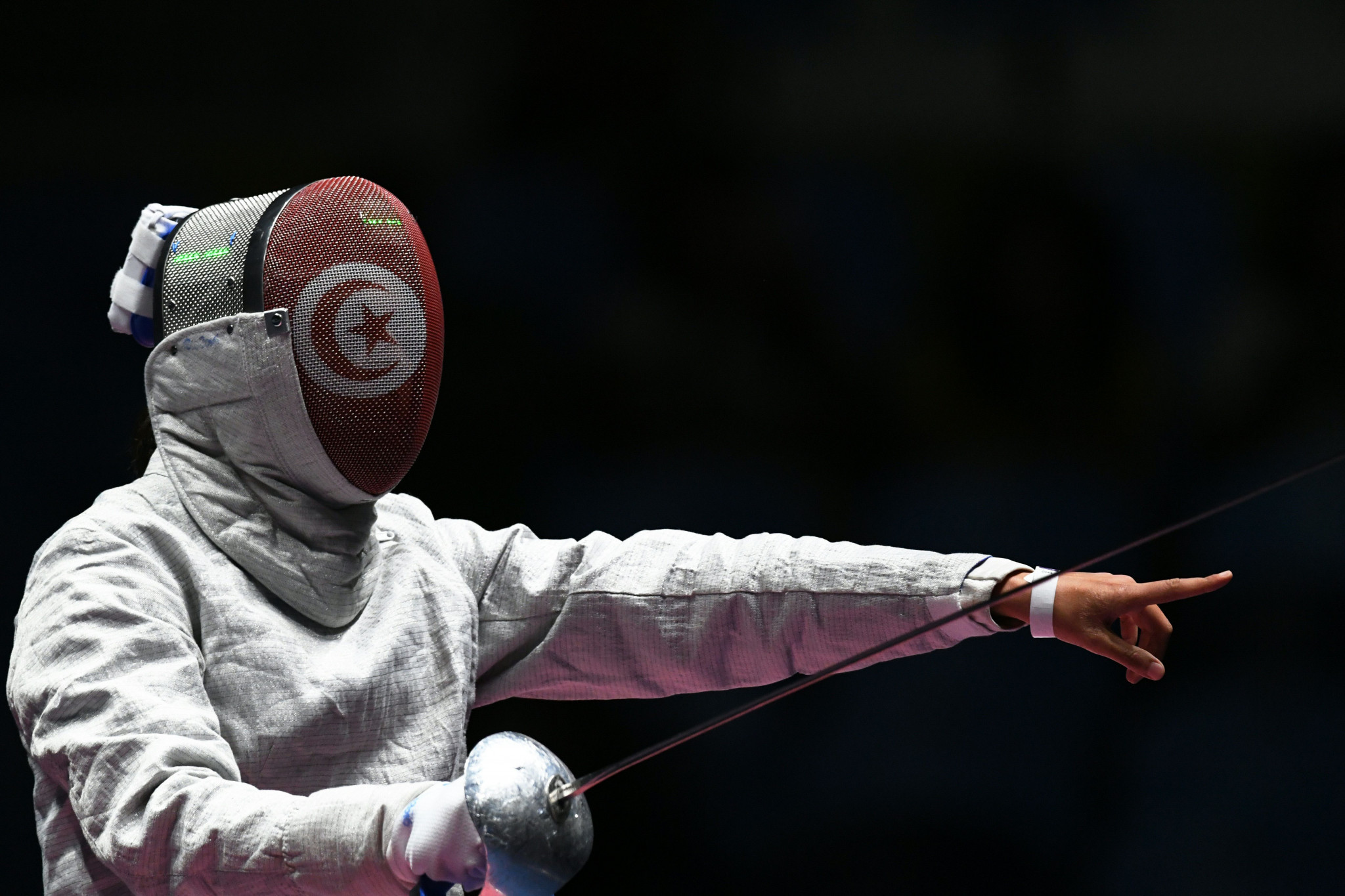 Azza Besbes won home gold for Tunisia as the African Fencing Championships continued today ©Getty Images
