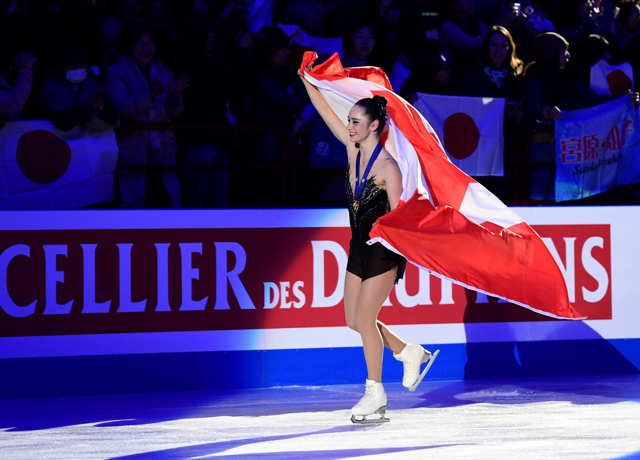Kaetlyn Osmond won the world title in Milan this year  ©Getty Images