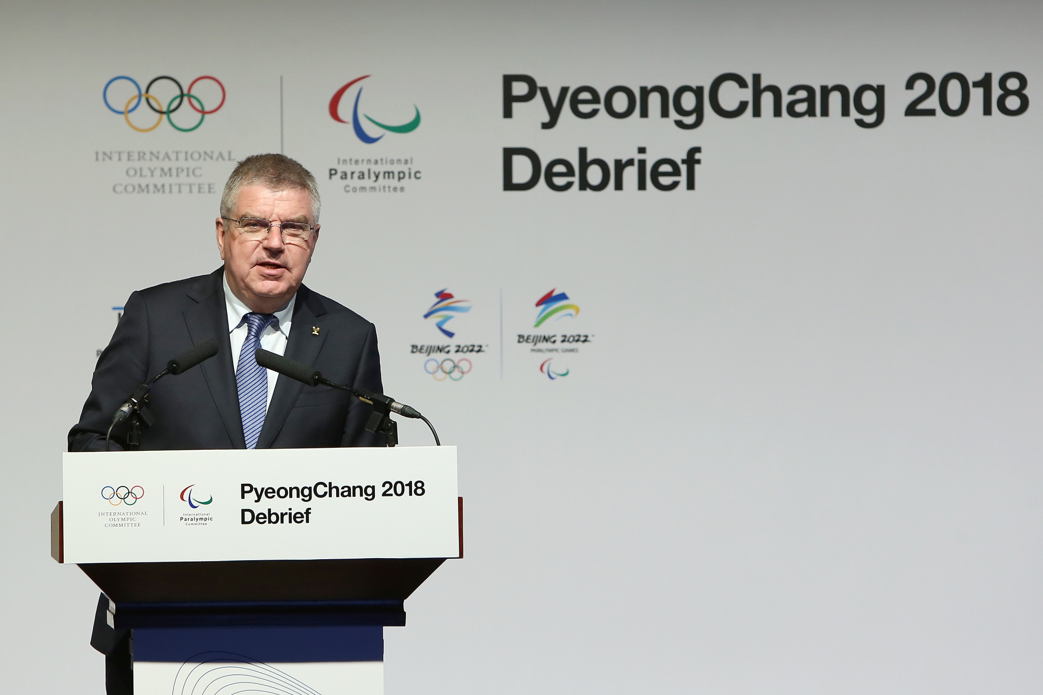 IOC President announces aid for flood-hit Pyeongchang