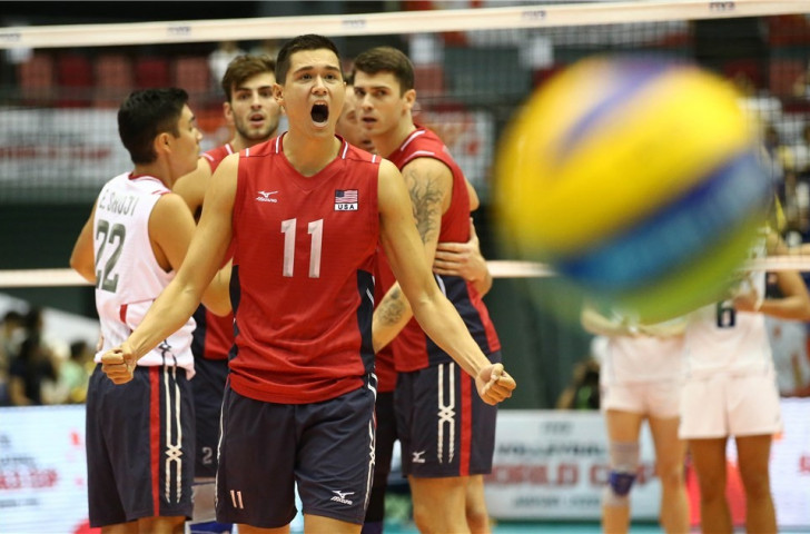 The United States continued their impressive start to the men's FIVB World Cup as they beat Italy in straight sets ©FIVB