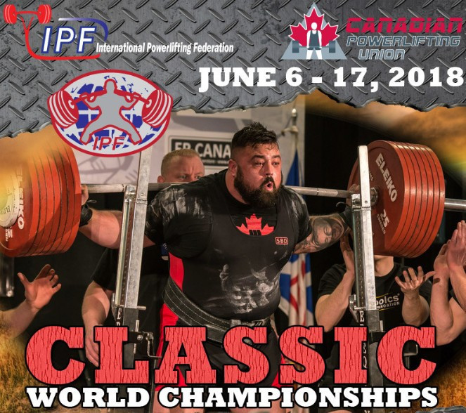 Masters competitions begin at IPF Classic World Championships