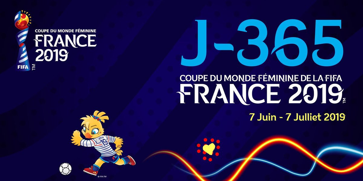 France 2019 mark one-year countdown to FIFA Women's World Cup