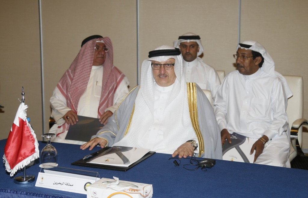 BOC secretary general Abdulrahman Askar led a delegation to Damman ahead of the GCC Games