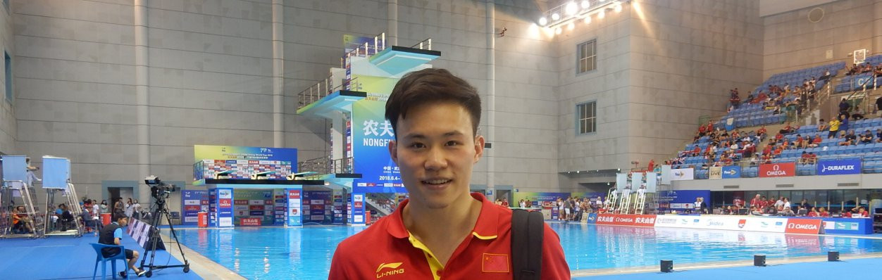 Xie beats Olympic gold and silver medallist to clinch first FINA Diving World Cup title
