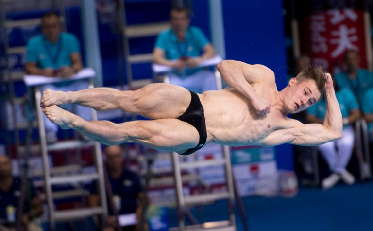 Jack Laugher had to be content with another minor medal ©FINA
