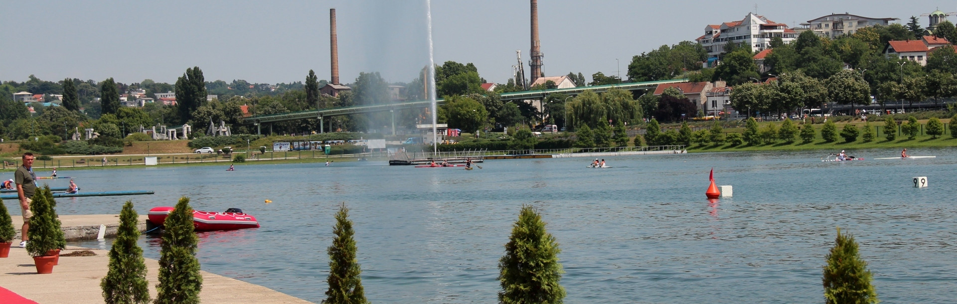 Belgrade is hosting the European Canoe Sprint Championships ©ICF