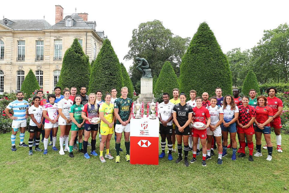 Captains prepare for the World Rugby Sevens Series leg in Paris ©World Rugby
