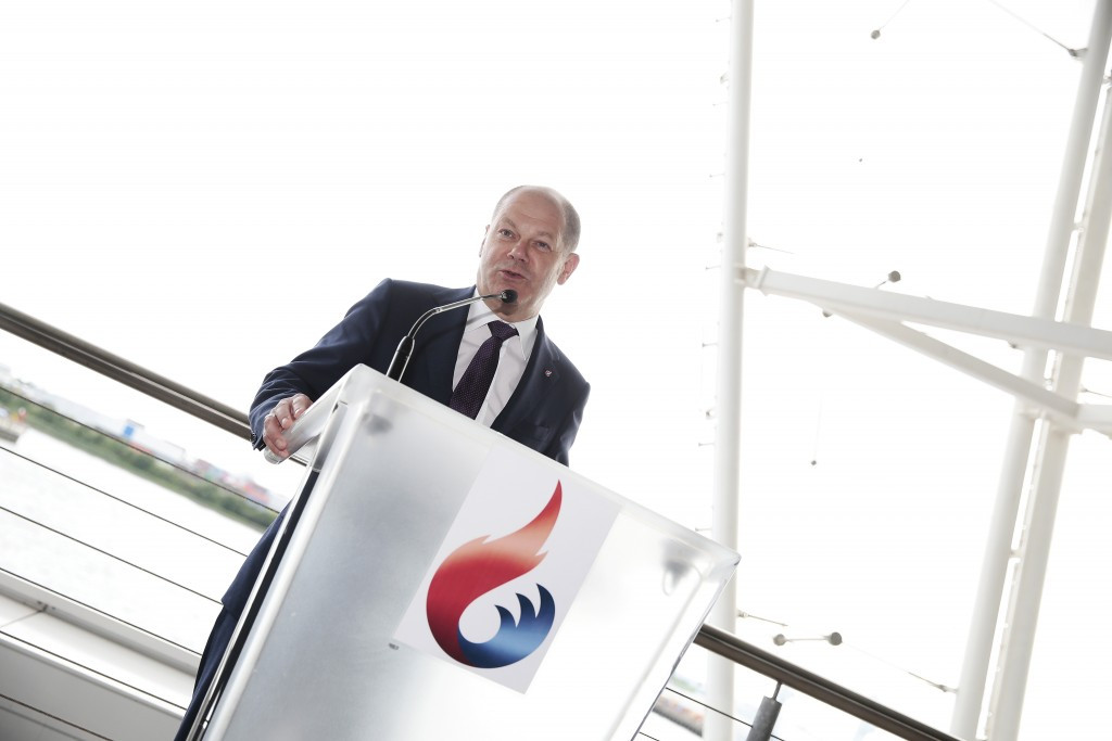 Olaf Scholz is confident of support from Hamburg's residents during a referendum in November 