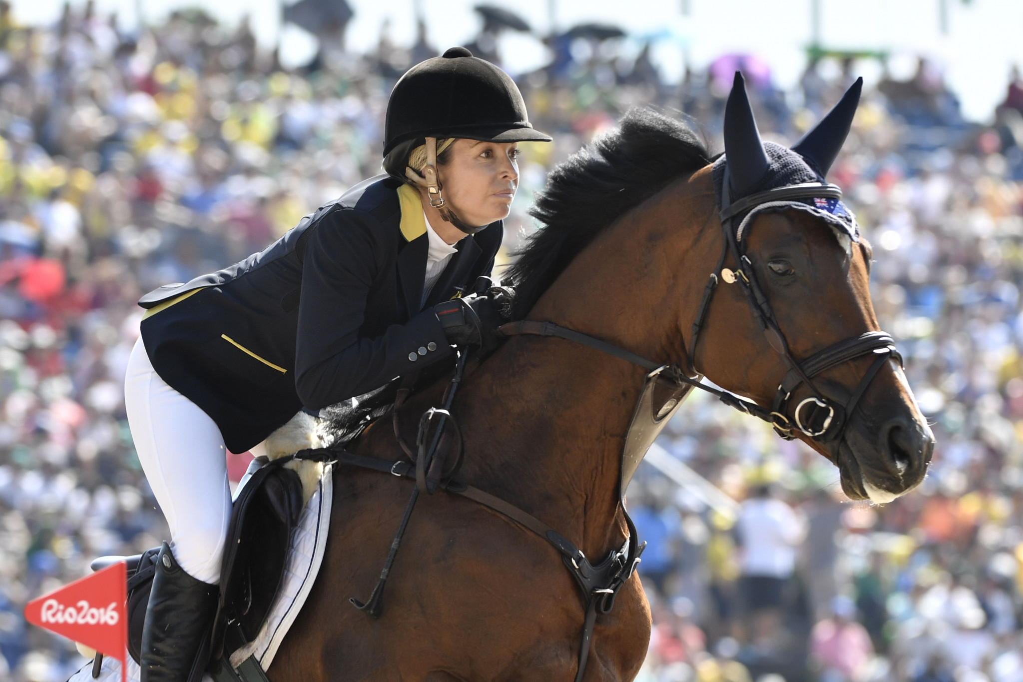 Edwina Tops-Alexander is the current overall leader ©Getty Images