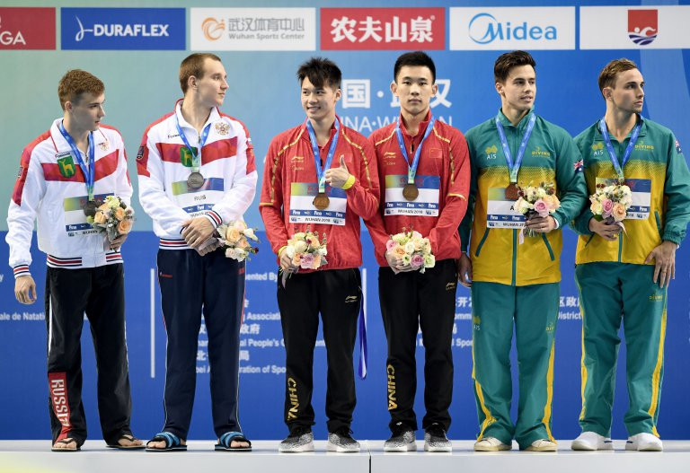 China finished top of the podium yet again in home water ©FINA